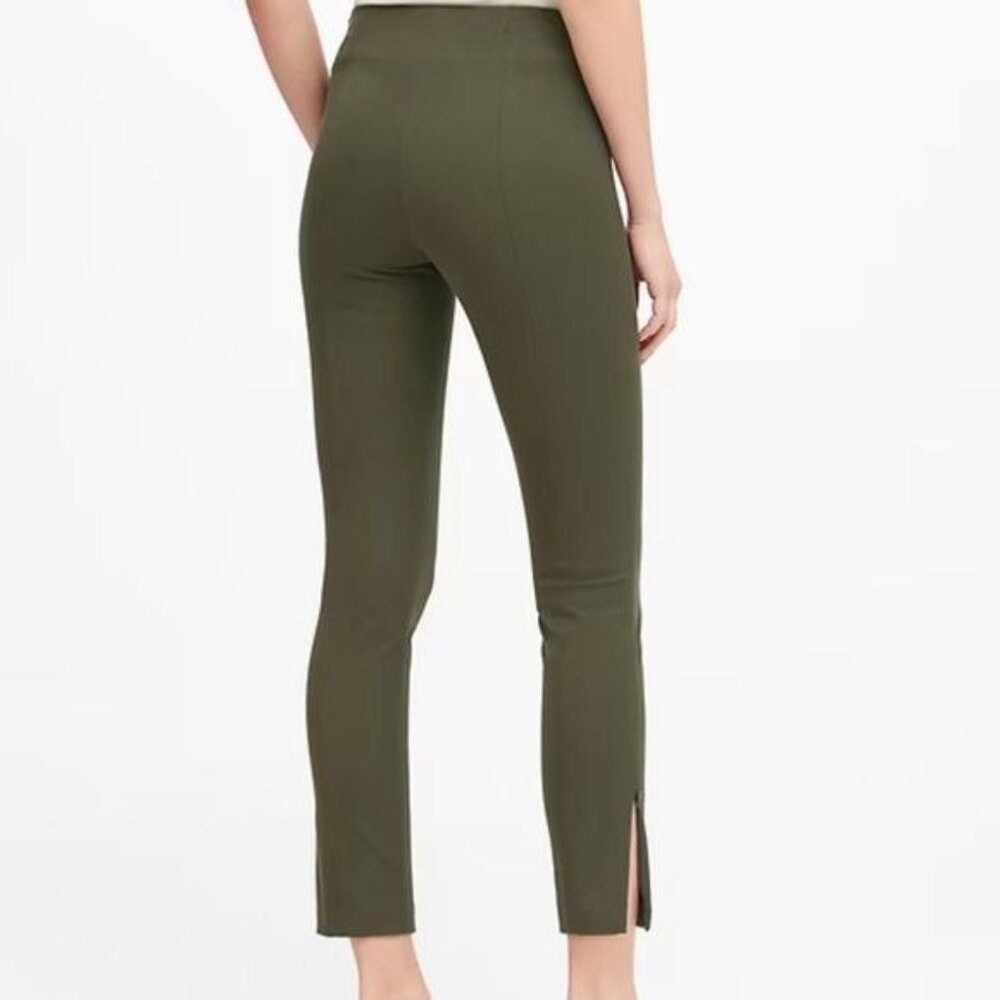Banana Republic Olive Green Slim Leggings